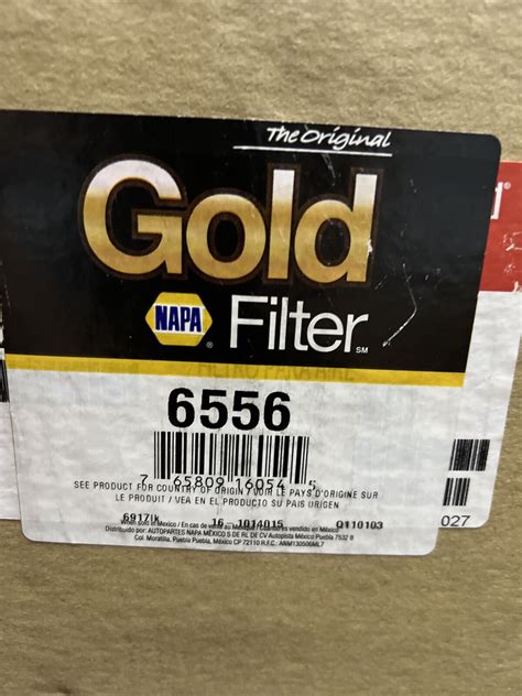 napa gold filter cross reference.